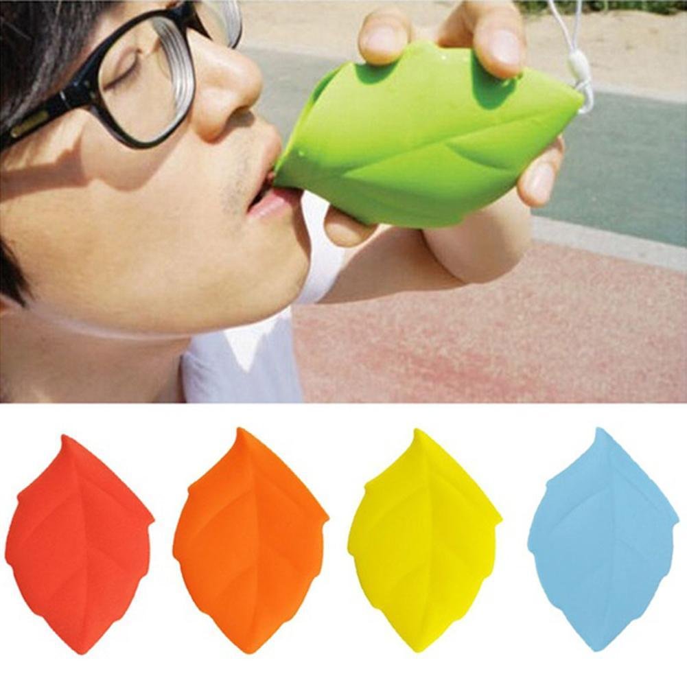 Portable Leaf Shape Tooth Brushing Cup