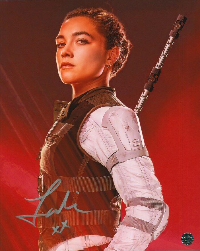 FLORENCE PUGH Autographed Original 8x10 Photo Poster painting LOA TTM