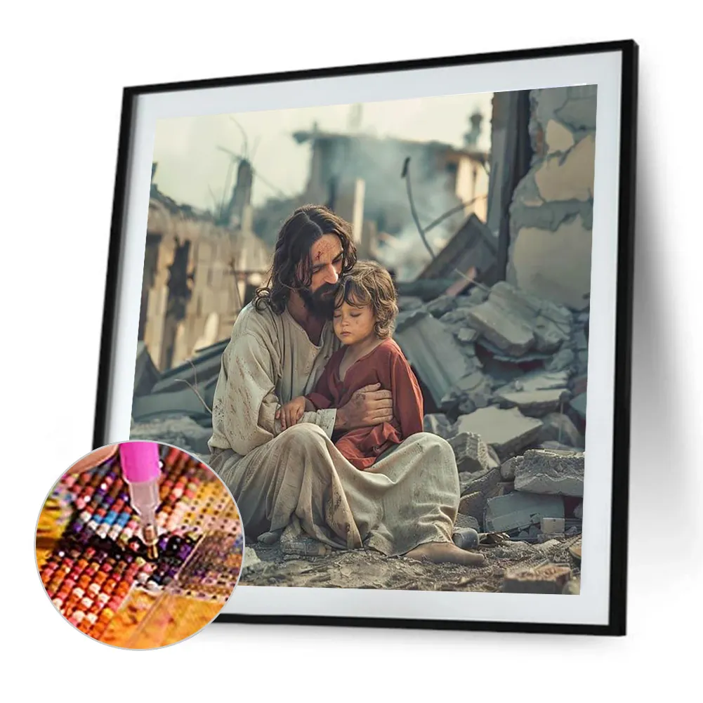 Diamond Painting - Full Round Drill - Jesus(Canvas|40*40cm)