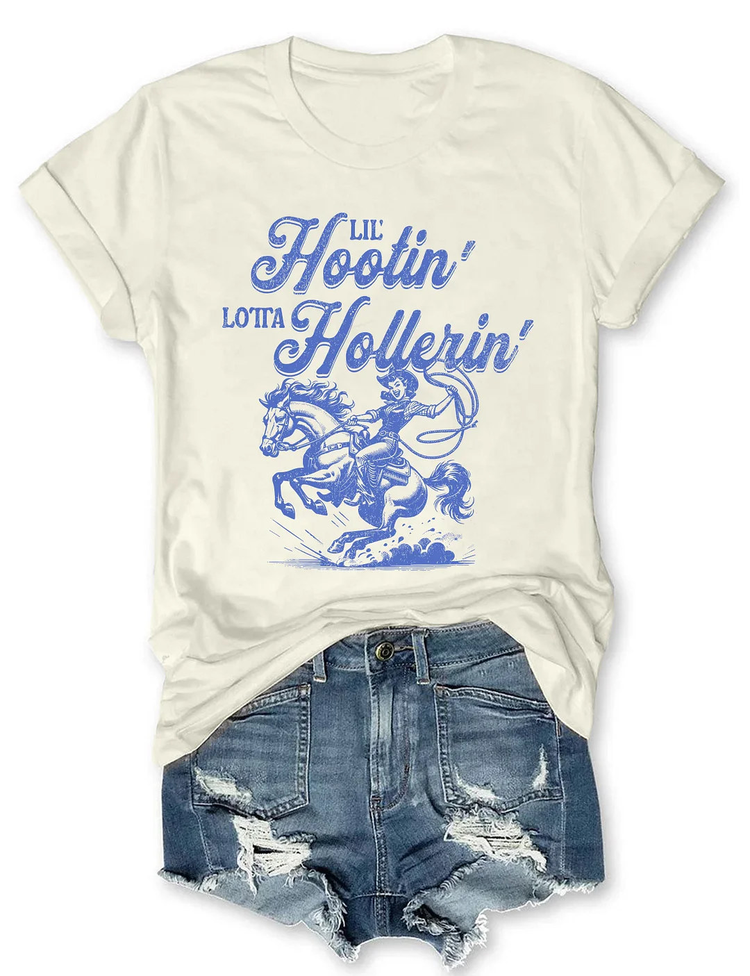 Cowboy Vintage Graphic T-shirt