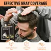 🔥🥰Teinture capillaire &agrave; base d'extraits v&eacute;g&eacute;taux pour cheveux gris