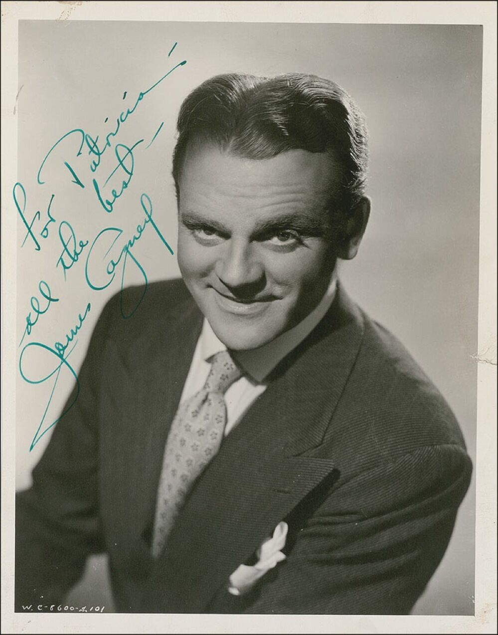 JAMES CAGNEY Signed Photo Poster paintinggraph - Film Star Actor - preprint