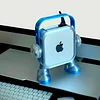 The Coolest 2024 Mac Mini Case - Metallic Version &middot; Silver Blue