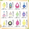 12 Pairs Special Diamond Painting Earrings DIY Diamond Art Earrings for Adults