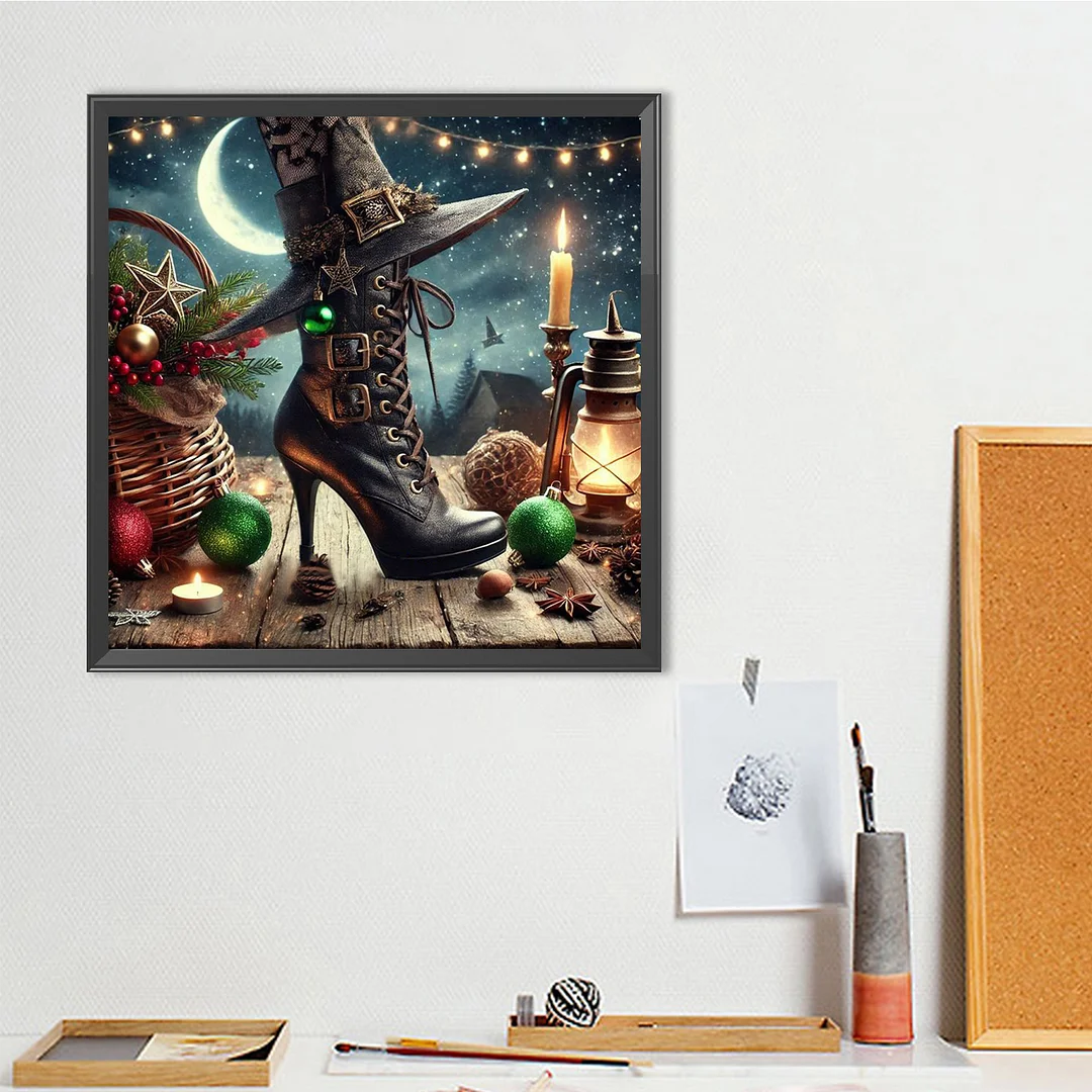 Diamond Painting - Full Round Drill - High Heels(Canvas|40*40cm)