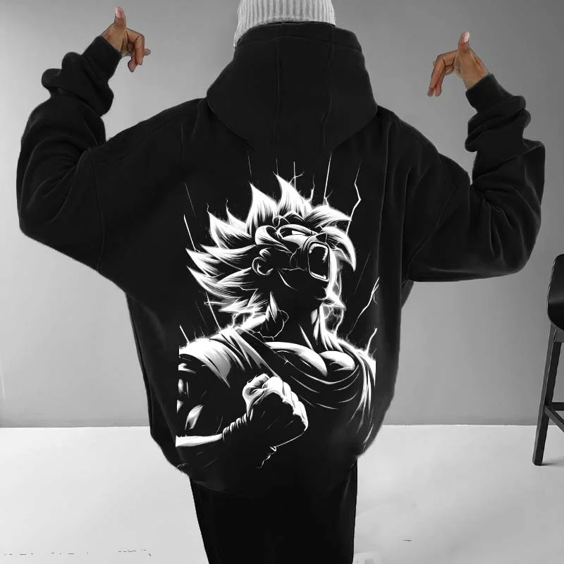 Dragon Ball Son Goku Printed Men's Hoodie