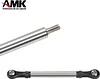 AMK TRX4M 155mm Wheelbase Straight Link Rod Linkages Stainless Steel Turnbuckles & Pro-Links for 1/18 RC Crawler Micro Cars