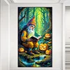 uk.everydayedeals (Limited Stock)Diamond Painting - Full Round - Pumpkin Lamp and Grandp(40*70cm)