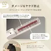 LINKA Sleek On Heat Brush, Foldable, Up to 392&deg;F (200&deg;C), Approx. 4.6 oz (130g), Lightweight, Compact, Type-C Rechargeable