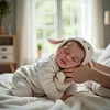 20" Cute Realistic Handmade Sleeping Girl Reborn Baby Doll Haddisa,Play with Children - RBBI-Myrebornbabydoll&reg; Myrebornbabydoll&reg;