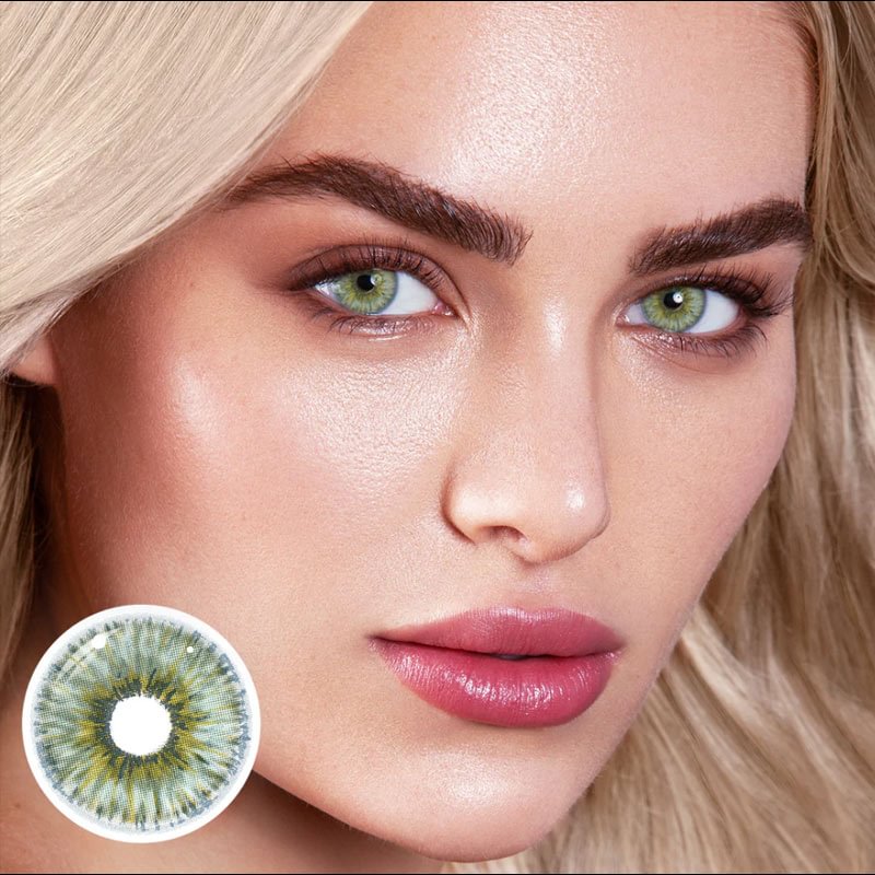 Rare Iris Green Nice Decoration Contact Lenses 14.2mm