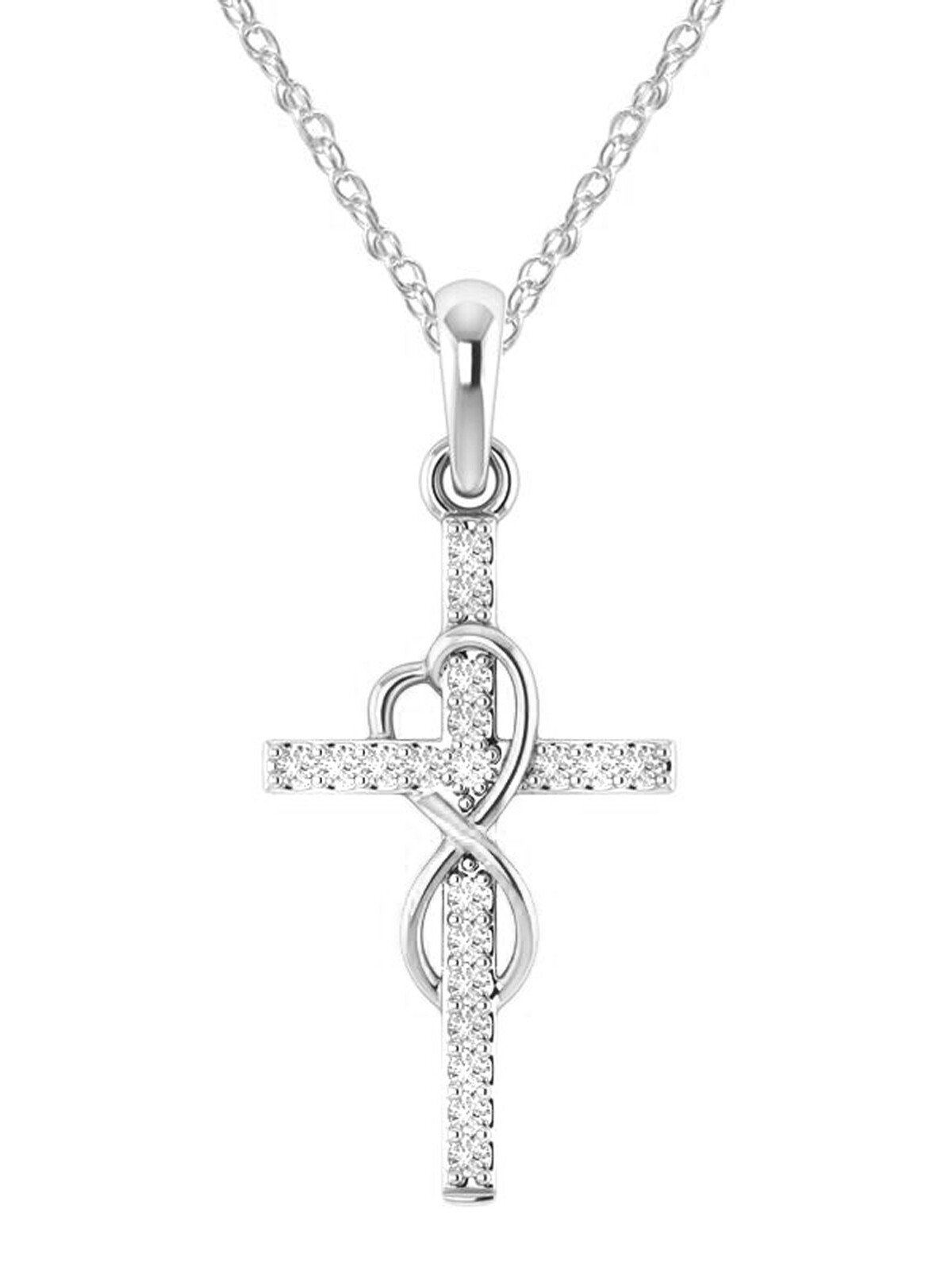 Jesus Cross Faith Necklace