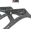 AMK Carbon Fiber LCG Chassis Rails, Gen2 RC Frame Rails for 1/10 RC Rock Crawle, 72g Lightweight Thickened for 1/10 RC Rock Crawler Axial SCX10 I II Upgrade Parts (Only Gen2 Rails)