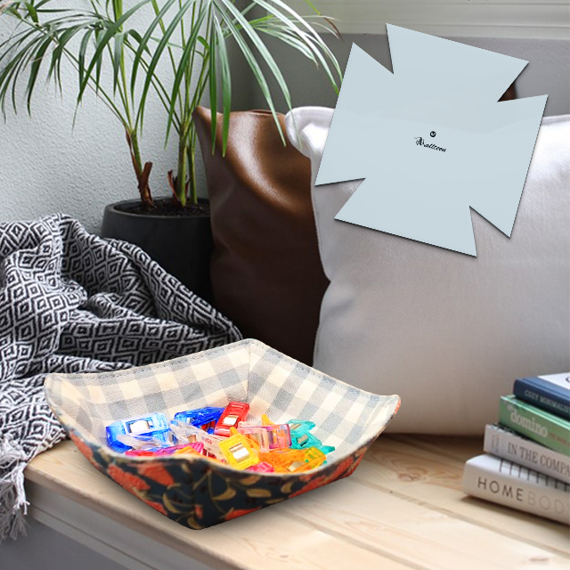 Storage Cookie/Pinch Cloth Basket Includes Instructions + Template