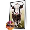 Diamond Painting -Full Round Drill Highland Cattle(60*40 CM)
