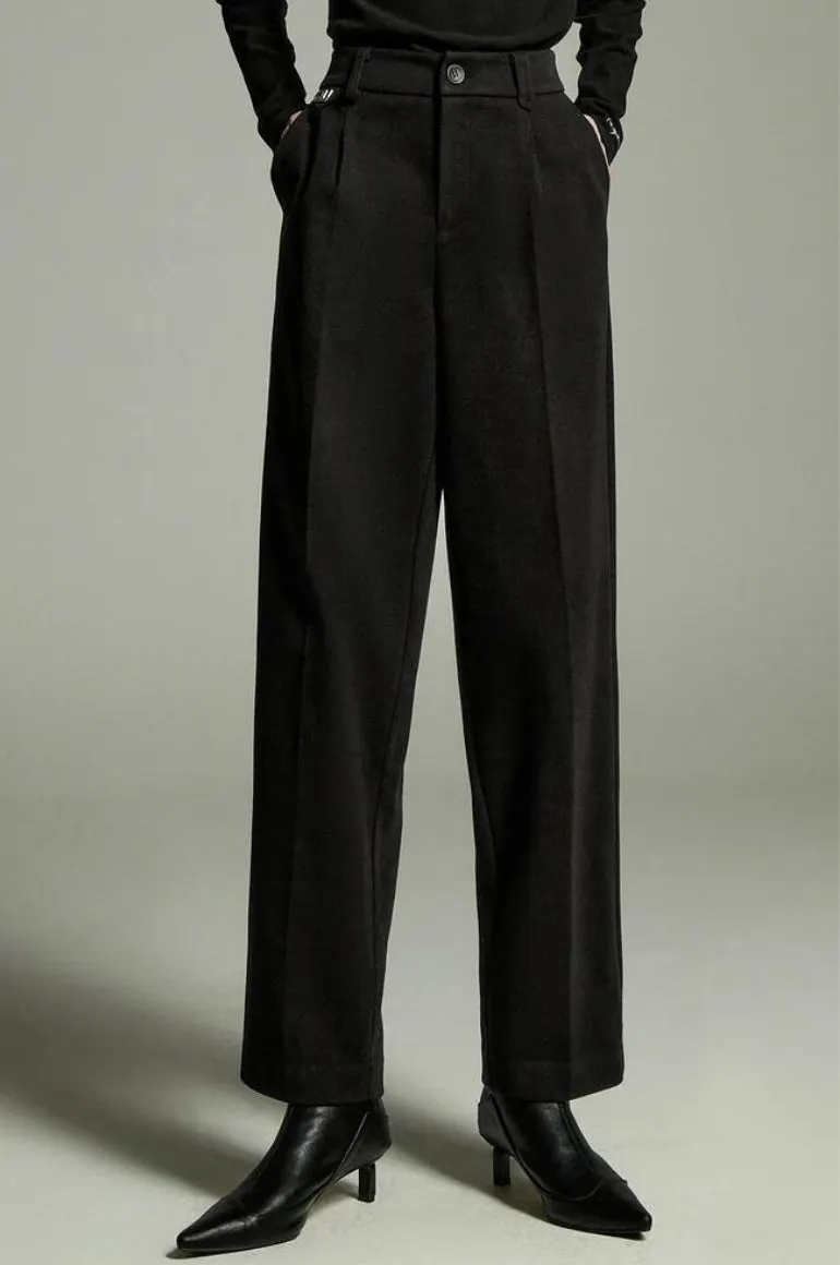 Brownm Tailored Suit Pants