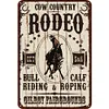 Rodeo - Vintage Metal Signs - 20*30cm/30*40cm - Western