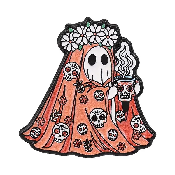 Foto del pin Fantasma Calaverita Feliz