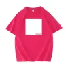 Luminous Drawing Board T-Shirt Trendy Brand Loose Men And Women Neutral Style DIY fun Fluorescent Printed Pure Cotton Short Sleeve