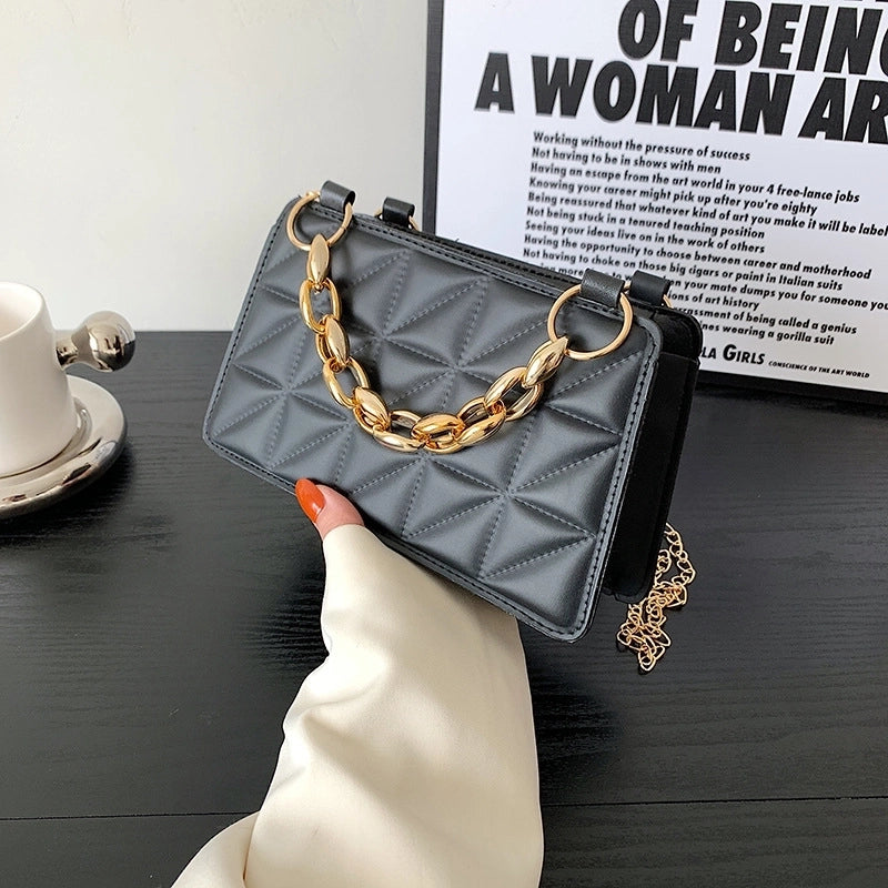 Small Pu Leather Square Bag