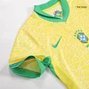 Brazil Home Kids Soccer Jerseys Kit Copa America 2024