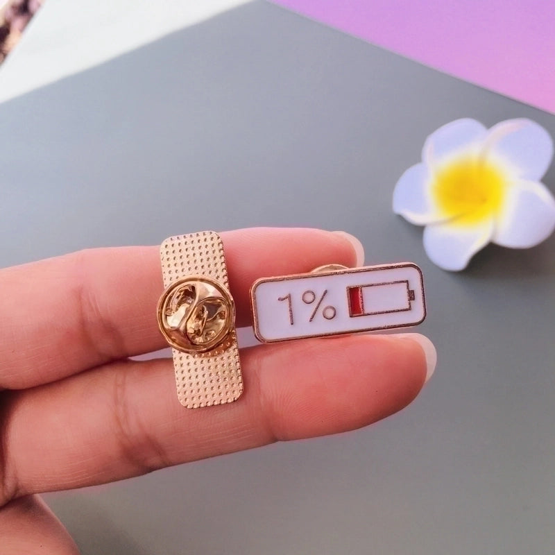 Mood Conversion Brooch Personality Slidable Social Power Expression Metal Badge Women’s Jewelry Accessories Pin