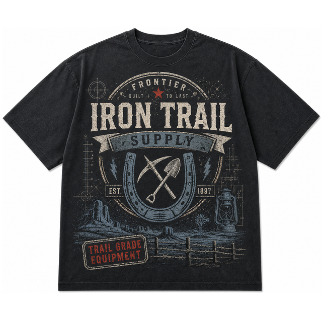 Iron Trail Cotton T-Shirt