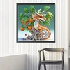 2Pack Dragon Snake-Crystal Rhinestone Diamond Painting(30x30cm)