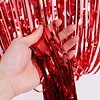 10PCS Floating Foil Fringe Shiny Tassels Curtain 100 X 300cm Party Backdrop