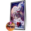 5D DIY Full Round Drill Diamond Painting Garden Castle Kit Home Decor (sz3695)