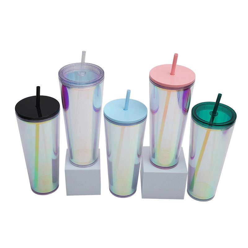 Vacation Solid Color Plastic Water Bottles 1 Piece