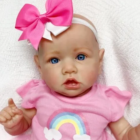 Silicone Lifelike Baby Dolls 12 inch Pink Realistic Reborn Newborn Baby Doll Girl Holland 2024- Art Doll -Creativegiftss® - [product_tag] RSAJ-Creativegiftss®