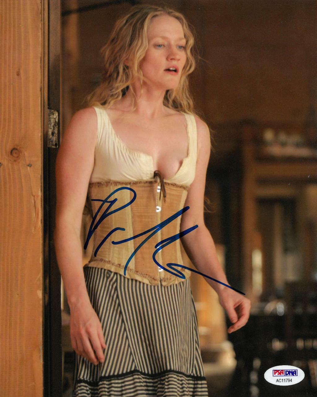 Paula Malcomson Signed Deadwood Authentic Autographed 8x10 Photo Poster painting PSA/DNA#AC11794