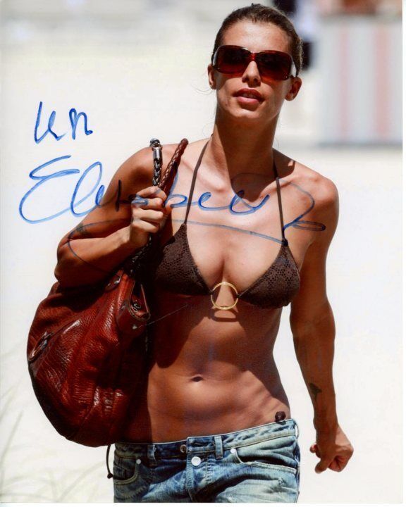 ELISABETTA CANALIS signed autographed 8x10 Photo Poster painting