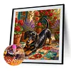 Diamond Painting -5D Full Round Drill Dachshund Puppy(40x40cm)