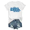 It's Always Sunday In Detroit Tee