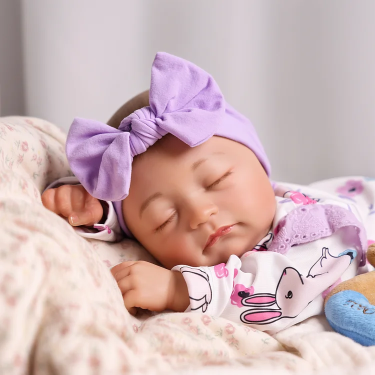 Babeside Sleeping Reborn Baby Connie 20'' Little Infant Girl Best Gift for Kids