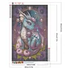 (40*60cm)Flower and Dragon - Full Round Drill Diamond Painting