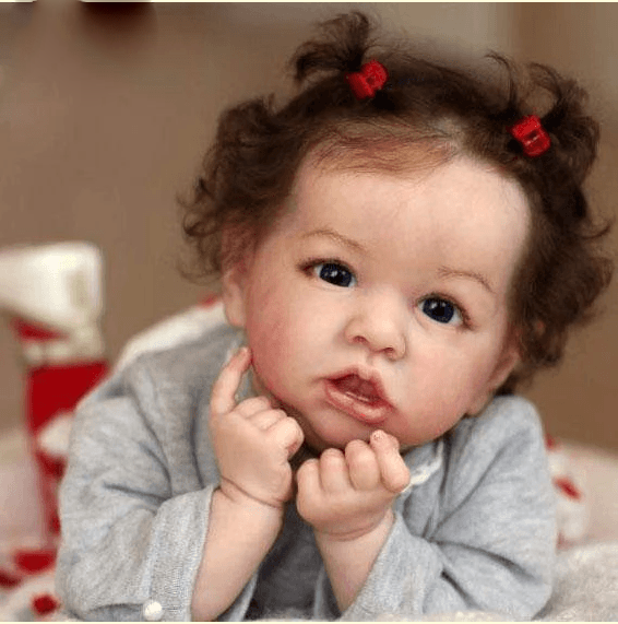 Rbgdoll®12'' Cute Lifelike Handmade Silicone Ariel Realistic Reborn Baby Doll Girl By RBG