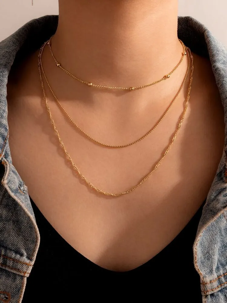 Minimalist Layered Necklace