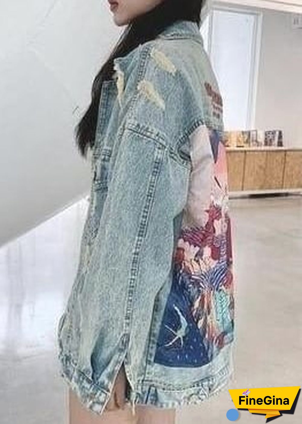 Boho jacket woman
