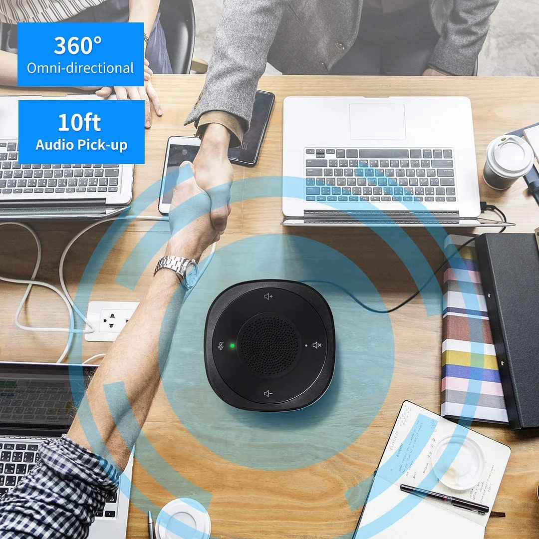 USB Speakerphone Microphone, Conference Speaker Omnidirectional