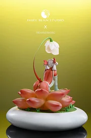 In-stock Pinguicula Vulgaris Girl - Original Design Resin Statue - Fairy Bean Studio-shopify
