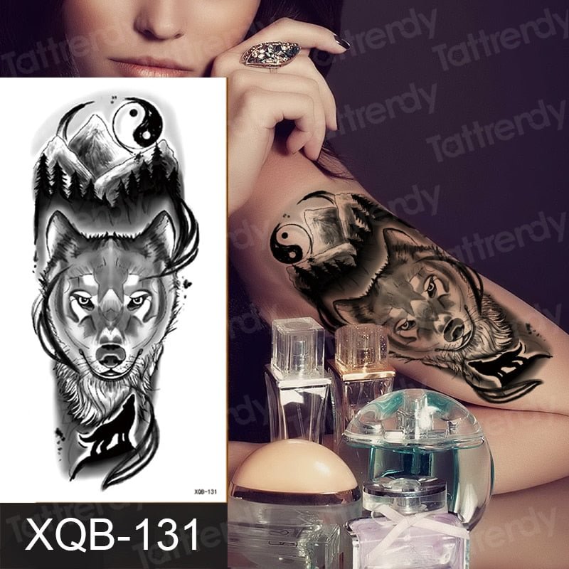 tattoo sticker rose flower temporary henna tattoos letter wolf sketches tattoo designs black sexy women tattoo waterdecals