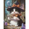 Astrology Kitten-11CT Stamped Cross Stitch 40*55cm/15.75*21.65in