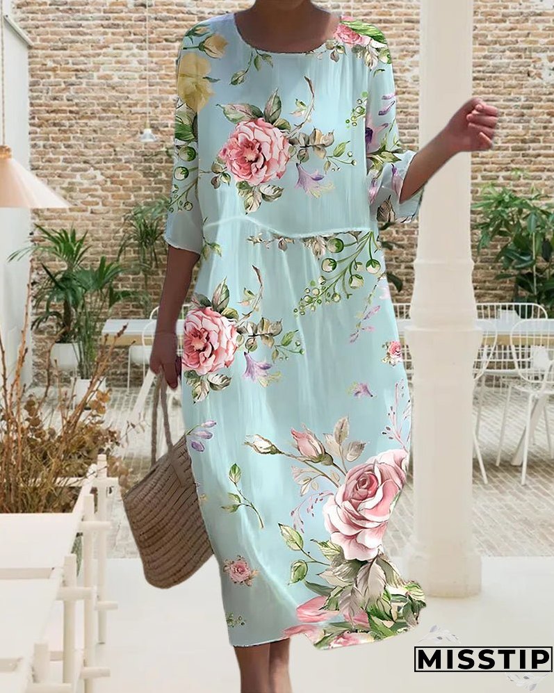 ROSIE | ELEGANT FLORAL DRESS