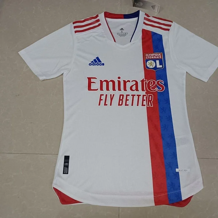 2021-2022 Lyon home football shirt