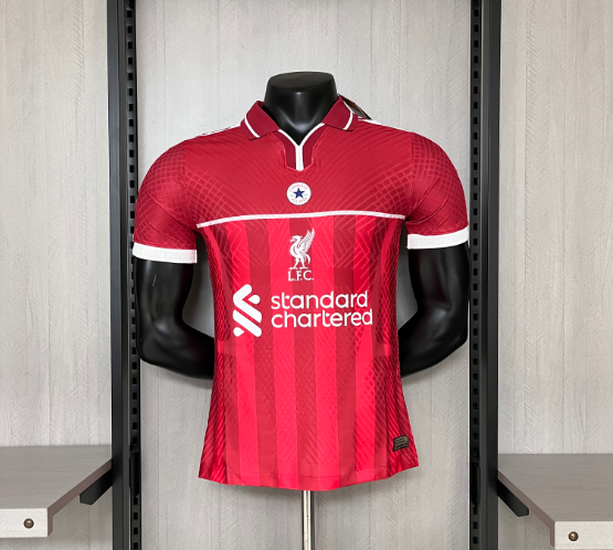 2024-2025 Liverpool Red Player Version Men's Football T-Shirt