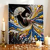 DIY Pearl Painting Dancing Girl for Home Wall Decor with Frame(30x30cm)
