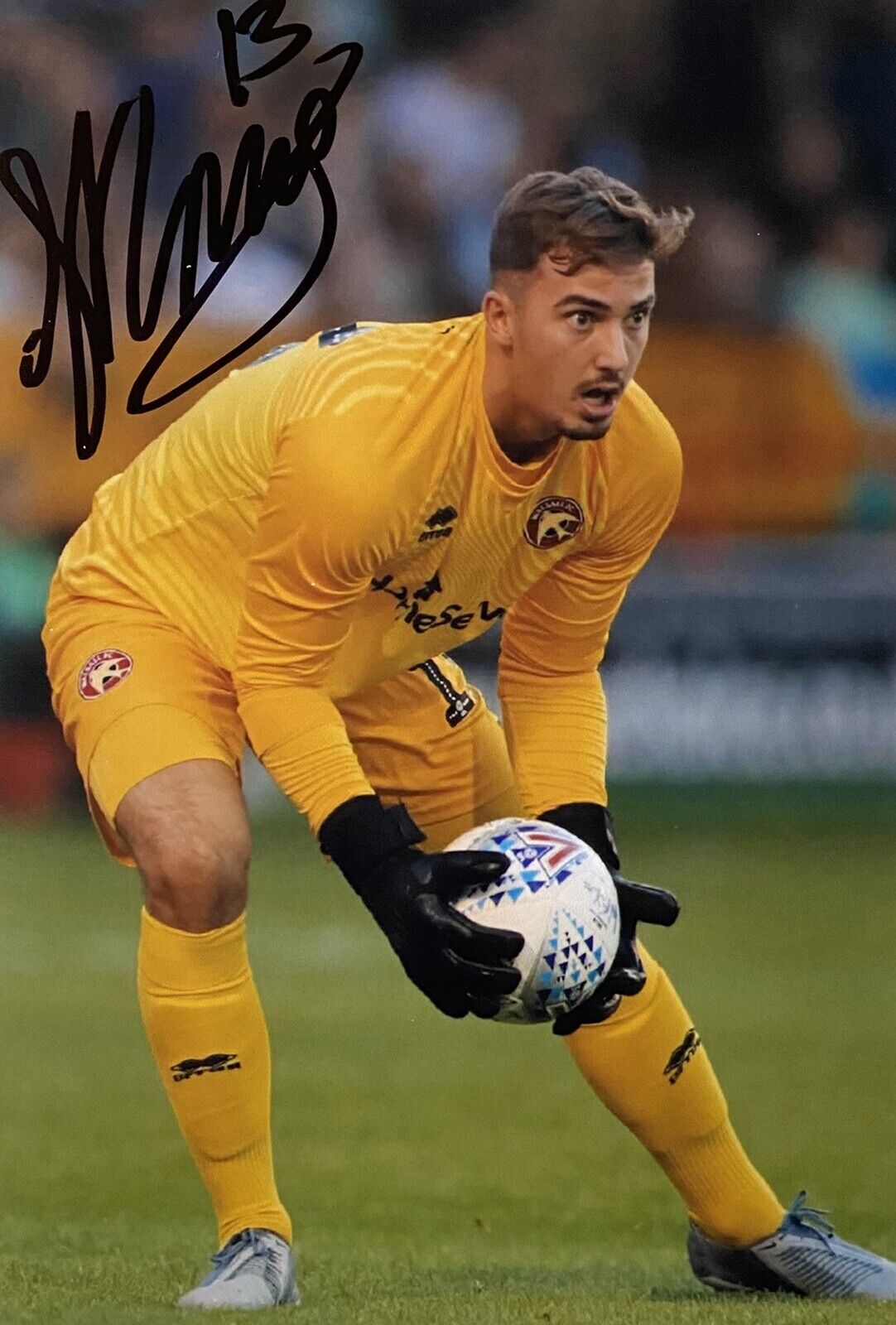 Liam Roberts Genuine Hand Signed Walsall 6X4 Photo Poster painting 2